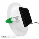 پنل سولاریس 9W سفید دایره پارس شعاع توس - تصویر 2
