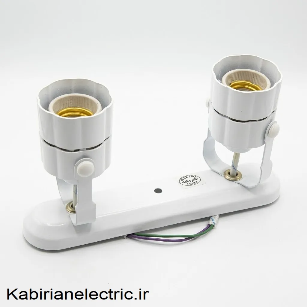 KB-000159 دو شعله الکترولایت دیواری - تصویر 1