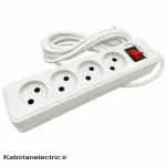 سیم سیار 4 خانه 3M کوشا نگین - تصویر 2