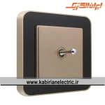 کلید تبدیل اهرمی ارس بژ زه مشکی میانی بژ ایران الکتریک