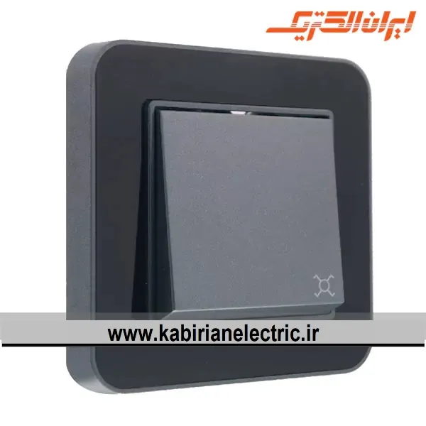 KB-000443 کلید کراکس (صلیبی) ارس زغال سنگی زه مشکی ایران الکتریک - تصویر 1