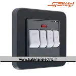 کلید کولر ارس زغال سنگی زه مشکی ایران الکتریک