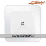 کلید تک پل اهرمی ارس سفید زه سفید میان سفید ایران الکتریک - تصویر 2