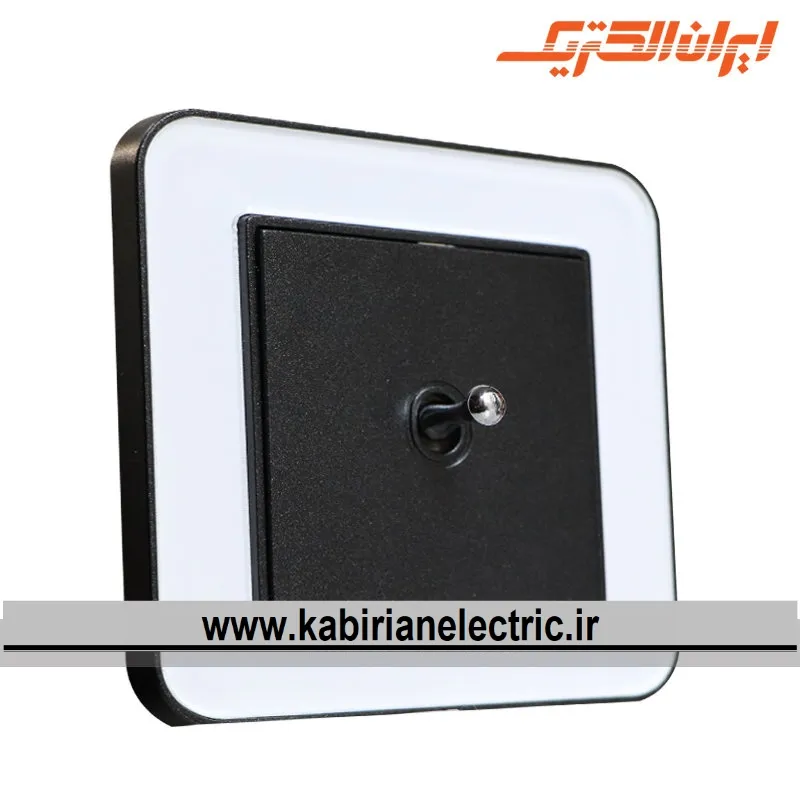 KB-000495 شاسی زنگ اهرمی ارس مشکی زه سفید میان مشکی ایران الکتریک - تصویر 1
