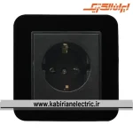 پریز برق ارتدار ارس مشکی زه مشکی ایران الکتریک - تصویر 2