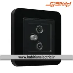 پریز آنتن RD-SAT-TV ارس مشکی زه مشکی ایران الکتریک