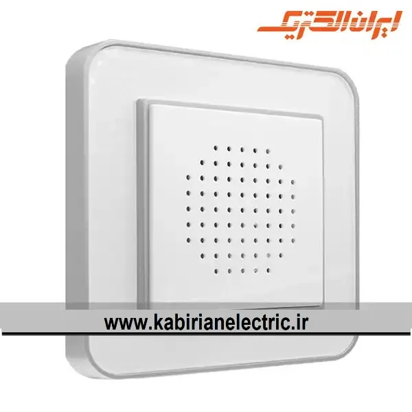 KB-000705 زنگ اخبار ارس نقره ای زه سفید میا ن سفید ایران الکتریک - تصویر 1