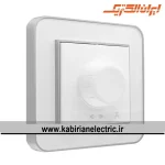 کلید دیمر ارس نقره ای زه سفید میا ن سفید ایران الکتریک