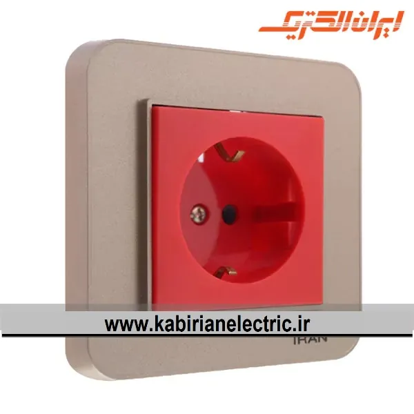 KB-000776 پریز برق UPS ارس بژ ایران الکتریک - تصویر 1