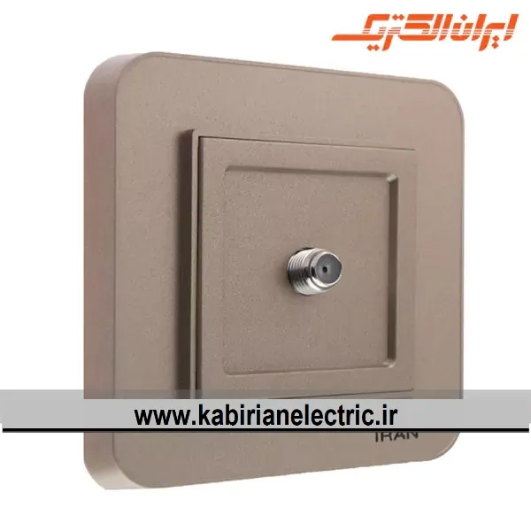 KB-000778 پریز آنتن SAT ارس بژ ایران الکتریک - تصویر 1