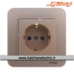 پریز برق ارت سرامیک ارس بژ ایران الکتریک - تصویر 2