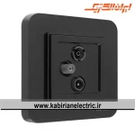 پریز آنتن RD-SAT-TV ارس مشکی ایران الکتریک