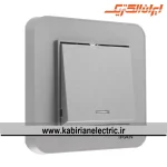 کلید تک پل ارس نقره ای ایران الکتریک