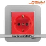 پریز برق UPS ارس نقره ای ایران الکتریک - تصویر 2