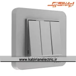 کلید سه پل ارس نقره ای ایران الکتریک