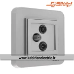 پریز آنتن RD-SAT-TV ارس نقره ای ایران الکتریک
