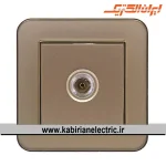 پریز آنتن TV ارس متال طلایی زه بژ میان بژ ایران الکتریک - تصویر 2