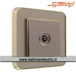پریز آنتن TV ارس متال طلایی زه بژ میان بژ ایران الکتریک