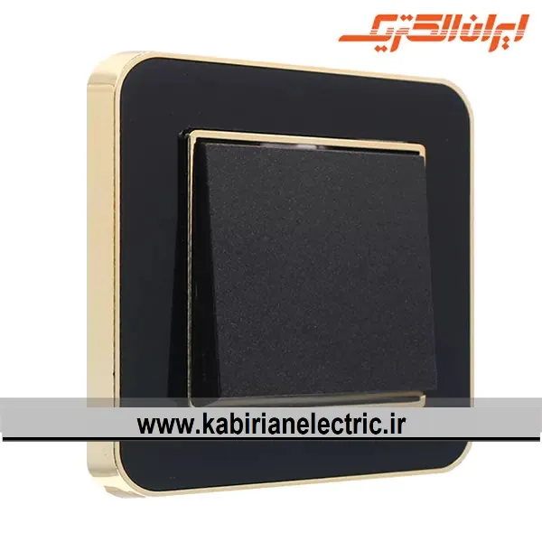 KB-000971 کلید تبدیل ارس متال طلایی زه مشکی میان مشکی ایران الکتریک - تصویر 1
