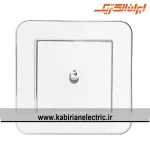 کلید تبدیل اهرمی ارس متال سیلور زه سفید میان سفید ایران الکتریک - تصویر 2