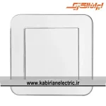 پریز برق ارت دربدار ارس متال سیلور زه سفید میان سفید ایران الکتریک - تصویر 2