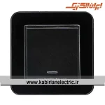 کلید تک پل ارس متال سیلور زه مشکی میان مشکی ایران الکتریک - تصویر 2