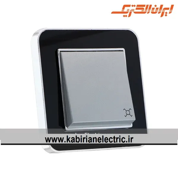 KB-001092 کلید کراکس (صلیبی) ارس متال سیلور زه مشکی میان نقره ای ایران الکتریک - تصویر 1