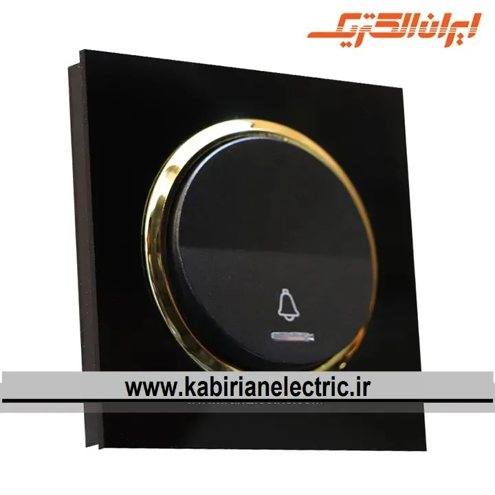 KB-001215 شاسی زنگ اسپادانا متال مشکی زه طلایی ایران الکتریک - تصویر 1