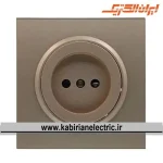پریز برق ساده اسپادانا بژ زه بژ ایران الکتریک - تصویر 2