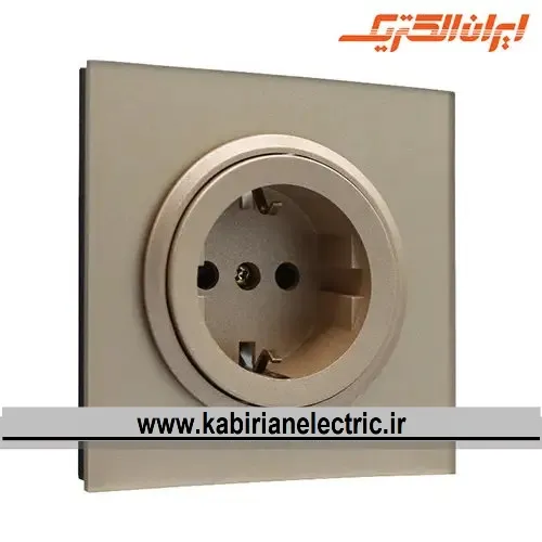 KB-001244 پریز برق ارتدار اسپادانا بژ زه بژ ایران الکتریک - تصویر 1