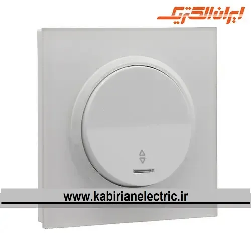 KB-001273 کلید تبدیل اسپادانا سفید زه سفید ایران الکتریک - تصویر 1