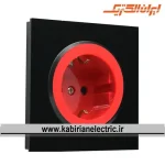 پریز برق UPS اسپادانا مشکی زه مشکی ایران الکتریک