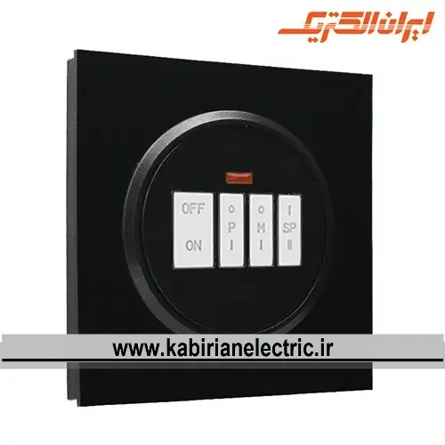 KB-001314 کلید کولر اسپادانا مشکی زه مشکی ایران الکتریک - تصویر 1