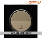 کلید تبدیل اسپادانا مشکی میان بژ ایران الکتریک - تصویر 2