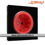 پریز برق UPS اسپادانا مشکی میان بژ ایران الکتریک