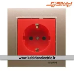 پریز برق UPS برلیان بژ ایران الکتریک - تصویر 2