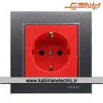 پریز برق UPS برلیان زغال سنگی ایران الکتریک - تصویر 2