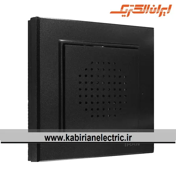 KB-001479 زنگ دینگ دانگ برلیان مشکی ایران الکتریک - تصویر 1