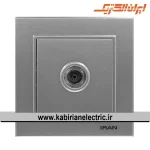 پریز آنتن TV برلیان نقره ای ایران الکتریک - تصویر 2