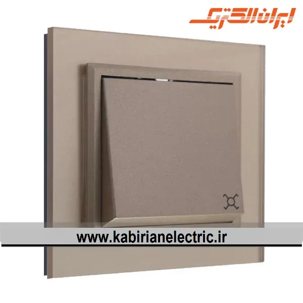 KB-001525 کلید کراکس (صلیبی) برلیان پلکسی بژ ایران الکتریک - تصویر 1