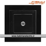 پریز آنتن SAT برلیان پلکسی مشکی ایران الکتریک - تصویر 2