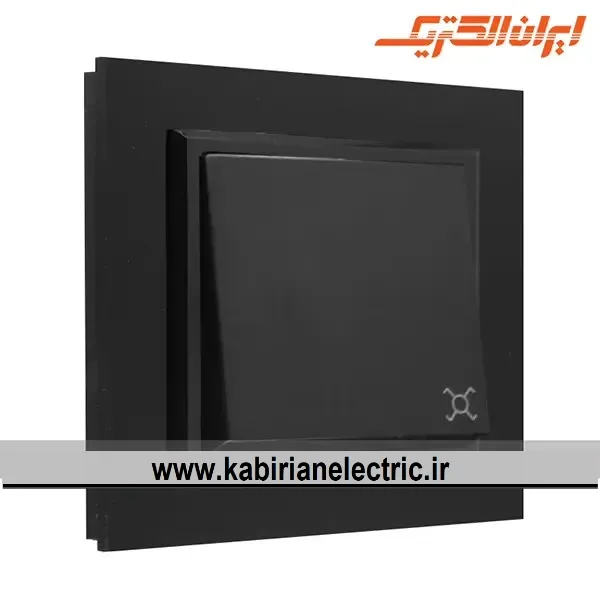 KB-001553 کلید کراکس (صلیبی) برلیان پلکسی مشکی ایران الکتریک - تصویر 1