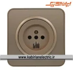 پریز تلفن دوکاره اسپیناس بژ زه بژ ایران الکتریک - تصویر 2