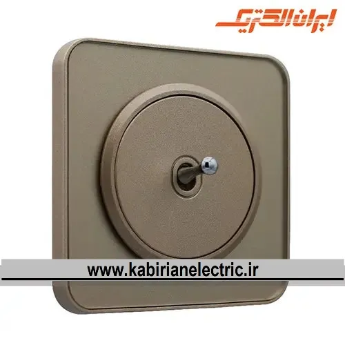 KB-001606 کلید تبدیل اهرمی اسپیناس بژ زه بژ ایران الکتریک - تصویر 1