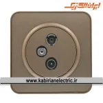 پریز آنتن RD-SAT-TV اسپیناس بژ زه بژ ایران الکتریک - تصویر 2