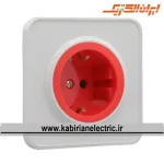 پریز برق UPS اسپیناس سفید زه سفید ایران الکتریک