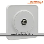 پریز آنتن SAT اسپیناس سفید زه سفید ایران الکتریک