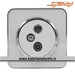 پریز آنتن RD-SAT-TV اسپیناس سیلور زه سفید میان سفید ایران الکتریک - تصویر 2