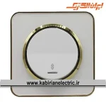 کلید تبدیل اسپیناس طلایی زه سفید میان سفید ایران الکتریک - تصویر 2