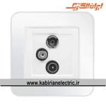 پریز آنتن RD-SAT-TV ارس سفید ایران الکتریک - تصویر 2